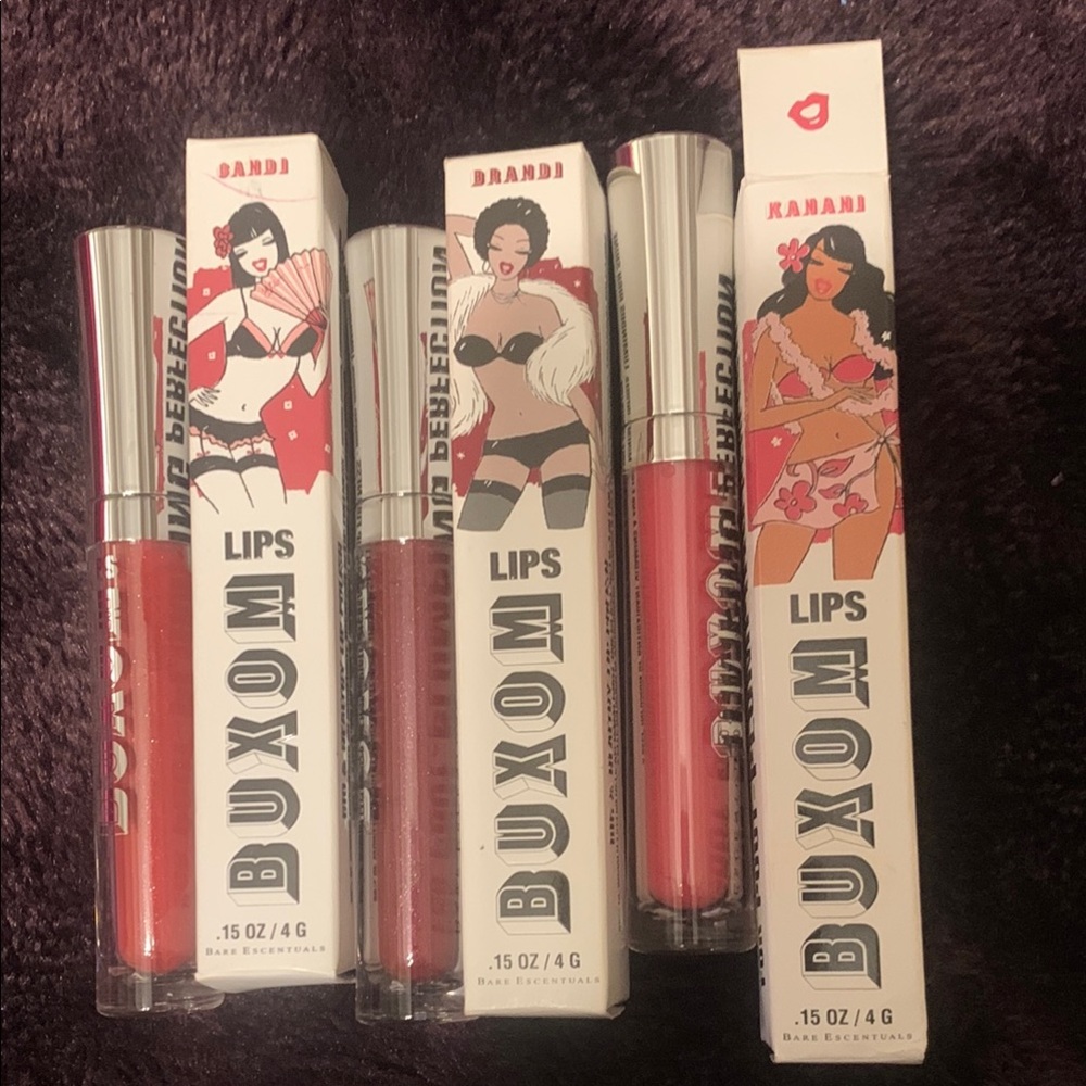 Buxom  Lip Gloss Collection Makeup
Candi,Brandi and Kanani